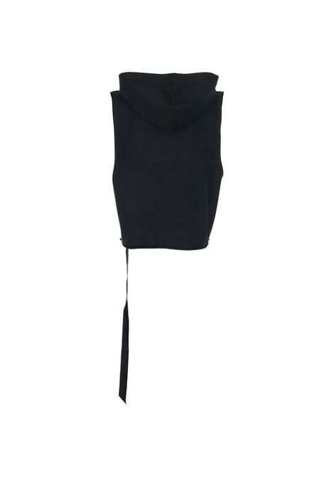 hooded tinic man black RICK OWENS DRKSHDW | DU01F4165 RIGP09